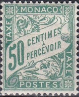 Monaco Taxe 1926-43 YT 20 Neuf - Impuesto