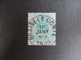 Nr 45 - Centrale Stempel "Braine-le-Comte" - Coba + 2 - 1869-1888 Lying Lion