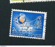 N° 251 Pouring Gold Timbre Afrique Du Sud (1961) Oblitéré South Africa - Usati