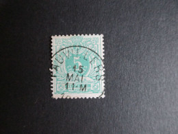 Nr 45 - Centrale Stempel "Fauvillers" - Coba + 8 - 1869-1888 Lion Couché (Liegender Löwe)