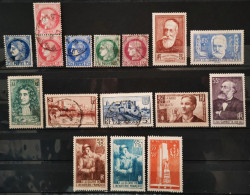 FRANCE - 1938 Petit Lot De Timbres à Petit Prix (voir Détail Et Scan) - Sonstige & Ohne Zuordnung