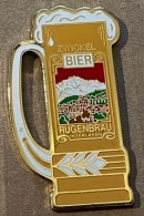 CHOPE DE BIERE - BEER - BIER - BIRA - ZWICKEL - RUGENBRÄU INTERLAKEN - SUISSE - SCHWEIZ - N°64 - 5cm DE HAUT /2,5 - (33) - Beer