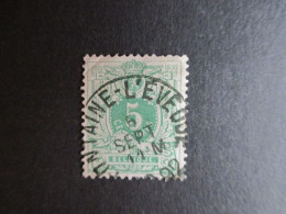 Nr 45 - Centrale Stempel "Fontaine-l'Eveque" - Coba + 2 - 1869-1888 Lion Couché (Liegender Löwe)