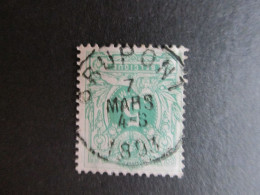 Nr 45 - Centrale Stempel "Grupont" - Coba + 8 - 1869-1888 Lion Couché (Liegender Löwe)