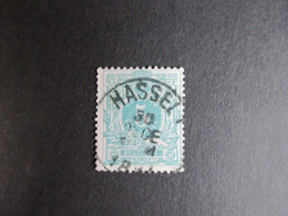 Nr 45 - Centrale Stempel "Hasselt" - Coba + 2 - 1869-1888 Lion Couché (Liegender Löwe)