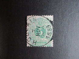 Nr 45 - Centrale Stempel "Hollain" - Coba + 8 - 1869-1888 Lion Couché (Liegender Löwe)