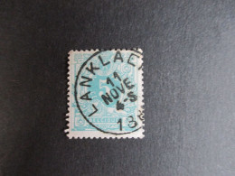 Nr 45 - Centrale Stempel "Lanklaer" - Coba + 4 - 1869-1888 Lying Lion