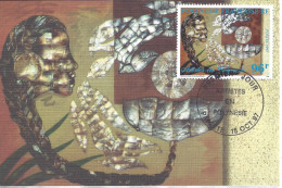 POLYNESIE - CARTE MAXIMUM 1er JOUR N° 550 - Série PEINTRES En POLYNESIE - Camelia Maraea - Cartes-maximum