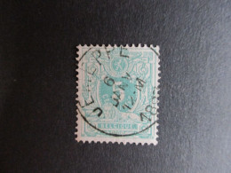 Nr 45 - Centrale Stempel "Jemeppe" - Coba + 2 - 1869-1888 Lion Couché (Liegender Löwe)
