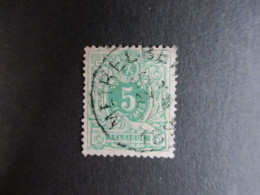 Nr 45 - Centrale Stempel "Merelbeke" - Coba + 8 - 1869-1888 Lion Couché (Liegender Löwe)