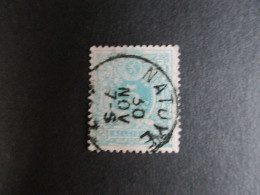 Nr 45 - Centrale Stempel "Natoye" - Coba + 8 - 1869-1888 Lion Couché (Liegender Löwe)