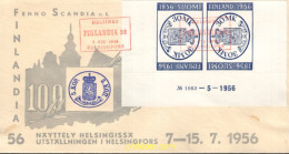 716926 MNH FINLANDIA 1956 EXPOSICION FILATELICA Y CENTENARIO DEL PRIMER SELLO - Nuevos