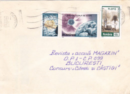 TOTAL SOLAR ECLIPSE, MARAMURES WOODEN CHURCH, STAMPS ON COVER, 2000, ROMANIA - Cartas & Documentos