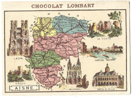 Chromo Image  Chocolat  Lombart -  L'aisne - Lombart