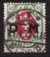 Danzig Dienst - Mi Nr 7 - Used - O - Gestempelt - Obliteré (DZG-0279) - Service