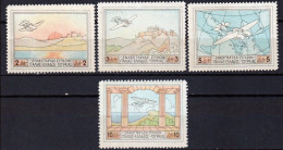 Grecia 1926 Posta Aerea Unif.A1/4 **/MNH VF/F - Unused Stamps