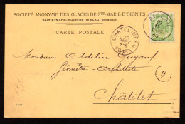 PERFORE - PERFINS - LOCHUNG - Glaces Verreries Ste Marie D'OIGNIES - S.M.O. - Aiseau - 1909-34