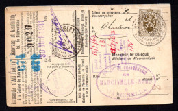 PERFORE - PERFINS - LOCHUNG - Société Charbonnages De Marcinelle Nord - C.M.  N. - - 1909-34