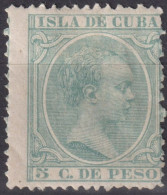 1890 Kuba-Amerikanische Besatzung, *  Mi:ES-CU 67, Sn:CU 144, Yt:CU 76, King Alfonso XIII - Ungebraucht