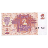 Billet, Lettonie, 2 Rubli, 1992, KM:36, NEUF - Lettonie