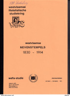 909 A/30 -- LIVRE/BOEK WEFIS Nr 50 -  West Vlaamse Nevenstempels 1830/1914 , 100 Blz ,1988 , Gemeenschappelijke Studie - Administrations Postales