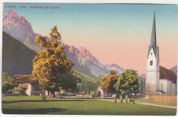 D8509) Tirol - AMLACH Bei LIENZ - Kirche - Wiese Personen - Wagen U Bauernhof ALT - Lienz