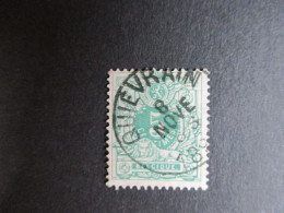 Nr 45 - Centrale Stempel "Quiévrain" - Coba + 4 - 1869-1888 Lion Couché (Liegender Löwe)