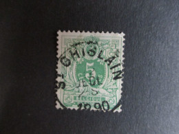 Nr 45 - Centrale Stempel "St Ghislain" - Coba + 2 - 1869-1888 Lying Lion