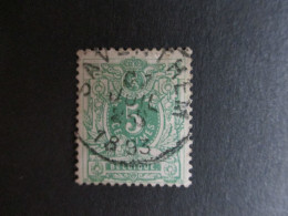 Nr 45 - Centrale Stempel "Saventhem" - Coba + 4 - 1869-1888 Lion Couché (Liegender Löwe)