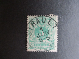 Nr 45 - Centrale Stempel "Sirault" - Coba + 8 - 1869-1888 Lion Couché (Liegender Löwe)