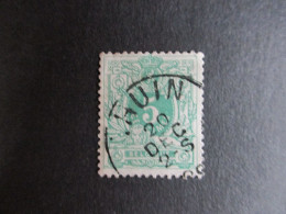 Nr 45 - Centrale Stempel "Thuin" - Coba + 2 - 1869-1888 Lion Couché (Liegender Löwe)