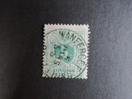 Nr 45 - Centrale Stempel "Wanfercée" - Coba + 8 - 1869-1888 Lion Couché (Liegender Löwe)