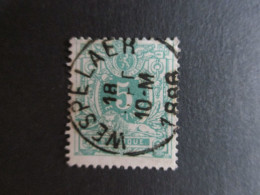 Nr 45 - Centrale Stempel "Wespelaer" - Coba + 8 - 1869-1888 Lion Couché (Liegender Löwe)