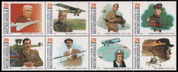 Mikronesien 1993 - Mi-Nr. 265-272 ** - MNH - Flugzeuge / Airplanes - Micronesia
