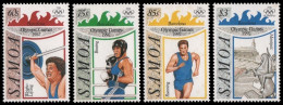 Samoa 1992 - Mi-Nr. 738-741 ** - MNH - Olympia Barcelona - Samoa Américaine