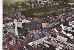 LUCHTOPNAME DE KERK EN DE MARKT KLEURKAART - Brakel