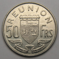RARE EN L'ETAT : Réunion, 50 Francs République Française, 1973 - Réunion