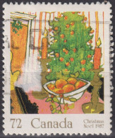 1987 Kanada ° Mi:CA 1065, Sn:CA 1150, Yt:CA 1026, Weihnachten 1987, Pflanzen - Usados