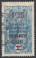 OUBANGUI 1925-7 - Yvert 70° - Soprastampato | - Used Stamps