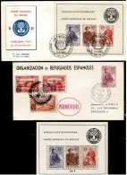 1960 BL32 FDC (Antwerpen) & BL32 **(1128/1130) & FDC : " Wereldjaar V/d Vluchteling /Année Mondiale Du Réfugié   " - 1951-1960