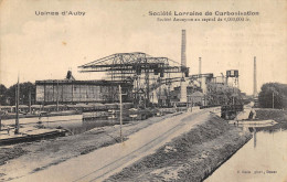 CPA 59 USINES D'AUBY SOCIETE LORRAINE DE CARBONISATION - Auby