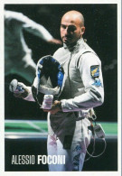 # ALESSIO FOCONI - N. 112 - ESSELUNGA SUPER CHAMPS, TOKYO 2020 - Fencing