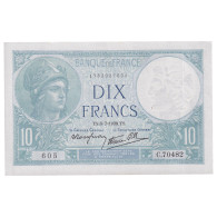 France, 10 Francs, Minerve, 1939, C.70482, SPL+, Fayette:7.4, KM:84 - 10 F 1916-1942 ''Minerve''