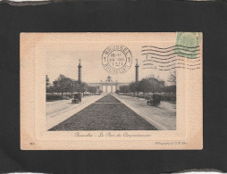 125392          Belgio,    Bruxelles,  Le  Parc  Du  Cinquantenaire,   VG   1911 - Forêts, Parcs, Jardins