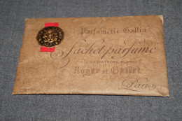 Roger Gallet,parfumerie Gallia,très Ancien Sachet Pour Collection,120 Mm./80 Mm. - Autres & Non Classés