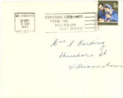 AUSTRALIA - 1965- STAMP COVER TO WILLIAMSTOWN. - Cartas & Documentos