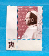 VATICANO ° - 2009 - Anniversario Fondazione Città Del Vaticano, Giovanni Paolo II  Unif. 1495.  Usati. - Used Stamps