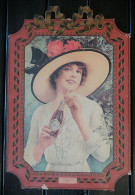 COCA COLA, SUMMER GIRL 1921, Carboard, 70x48 Cm - Poster & Plakate