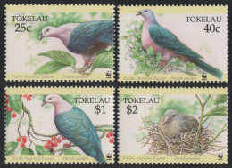 Tokelau 1995 - Mi-Nr. 210-213 ** - MNH - Vögel / Birds - Tokelau