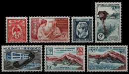 Neukaledonien 1960 - Mi-Nr. 370-376 ** - MNH - 100 Jahre Postdienst - Ungebraucht